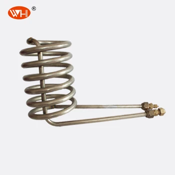 

1.5HP titanium tube evaporator, seafood pond, fishpond, fish tank, refrigeration titanium tube (8.5 circles)
