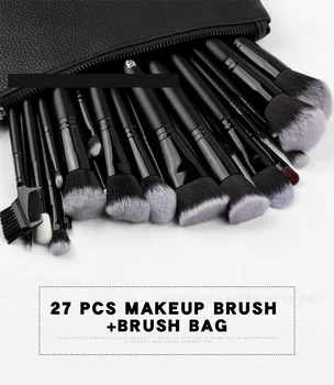 

27PCS/SET High-quality A Bunch of Functions Professional Makeup Brush Set With Brush PU Bag Preferred Nylon Bristers MAG5703sb