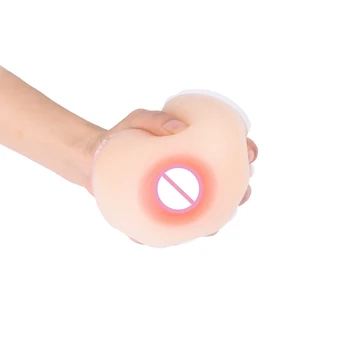 

600g Fake Boob Silicone Breast for Crossdresser Drag Queen Breast Forms Adhesive Pad Crossdressing Silicone Breast Forms 1 Piece