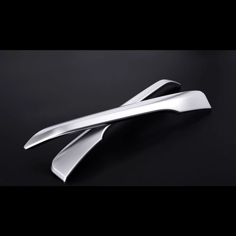 Для BMW X1 F48 2016 2017 2018 2019 хром передние противотуманные фары светильник лампа полоса