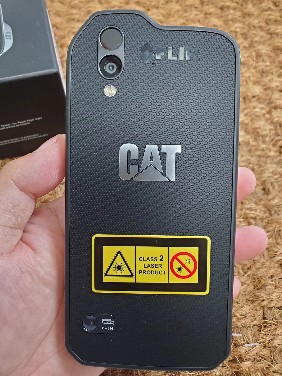 CAT S61 водонепроницаемый мобильный телефон Android 8,0 5,2 ''FHD+ Восьмиядерный 4 Гб+ 64 Гб 16 МП 4500 мАч Snapdragon 630 смартфон