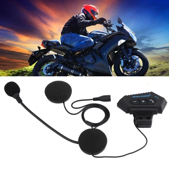 

SOONHUA Motorcycle Helmet BT Headset Hi-Fi Headsets Support Hands-Free Calling​ With Charging Cable