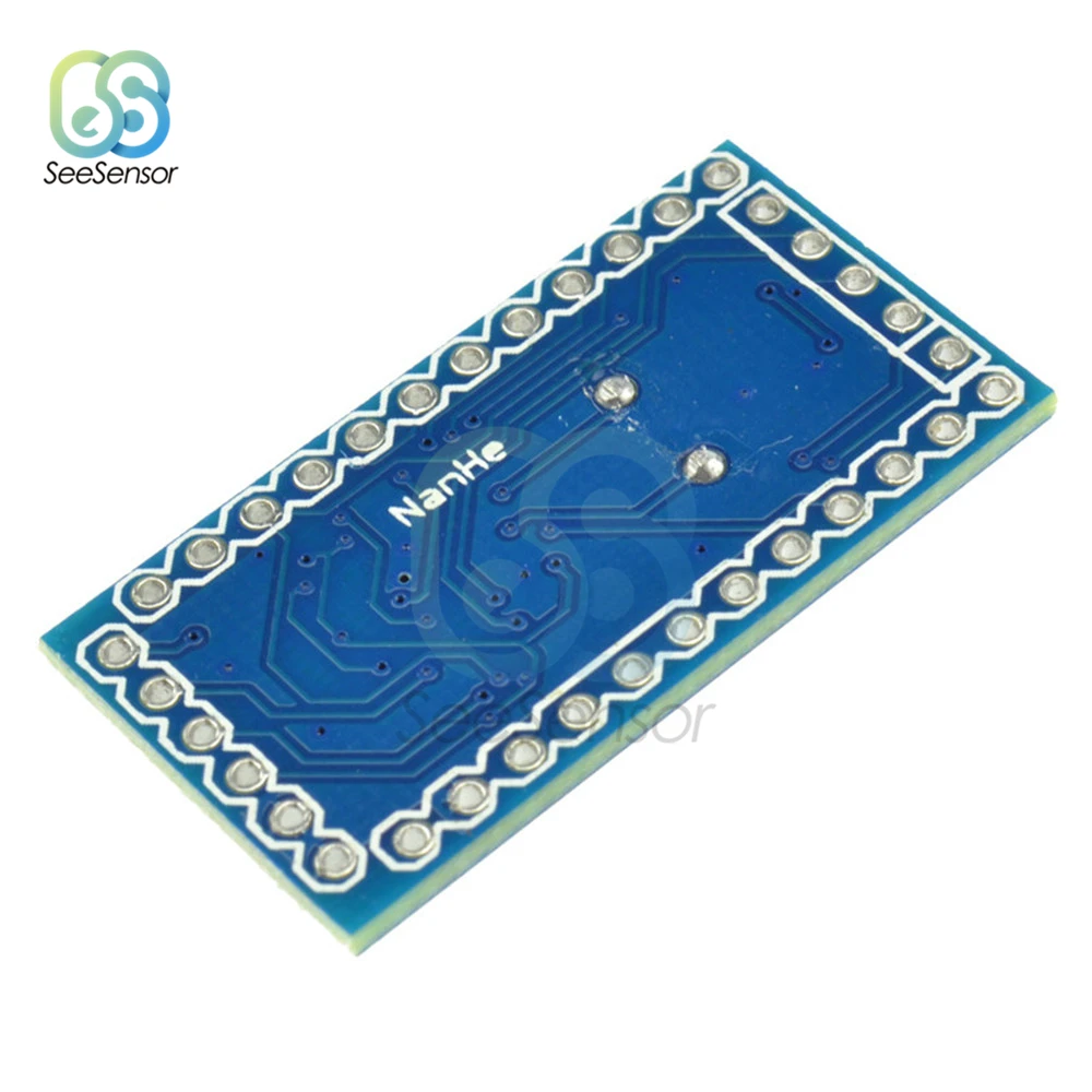 Pro Mini atmega328 Мини модуль ATMEGA328P 5 в 16 МГц с кристаллами осциллятора булавки для Arduino