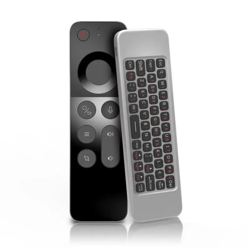 2021 W3 Voice Remote Control 2.4G Wireless Air Mouse Gyroscope Controller remote For Android TV BOX / Windows / Mac OS / Linux 1