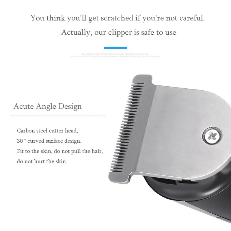 3 In 1 Electric Trimmer Kit Cordless Hair Clipper Rechargeable Beard And Nose Trimmer Household Hair Cutting Machine 41