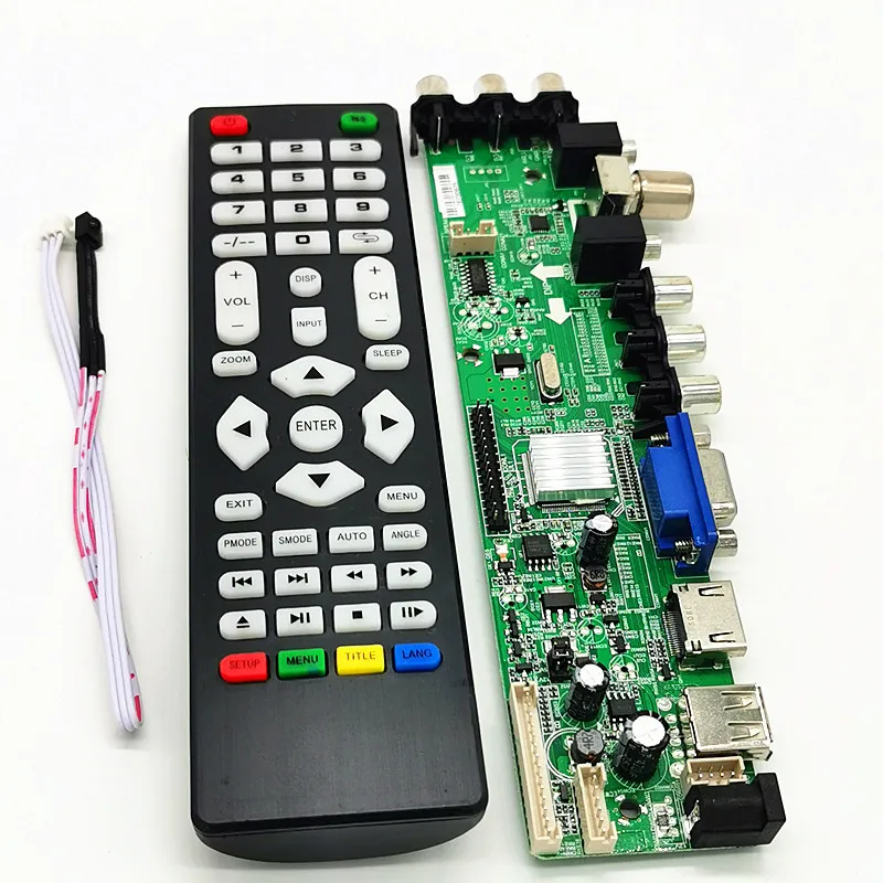 DS.D3663LUA.A81 DVB T2 T C плата драйвера цифрового ТВ LCD/светодиодный V56 V59 10 42