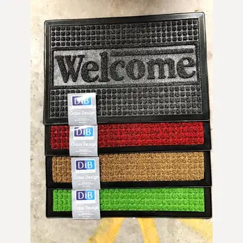 

Door Mat Floor Mat Carpet Grass Plastic Thick Waterproof Non Slip Easy Clean DoorMats Indoor Outdoor Entrance Home Hotel C8550