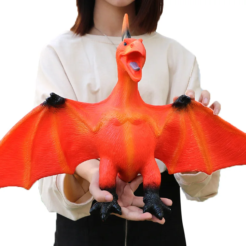 

Extra Large Soft Silcone Sound Making Dinosaur Model Children Model Soft Silcone Sound Making Dinosaur T-Rex Toy Wholesale