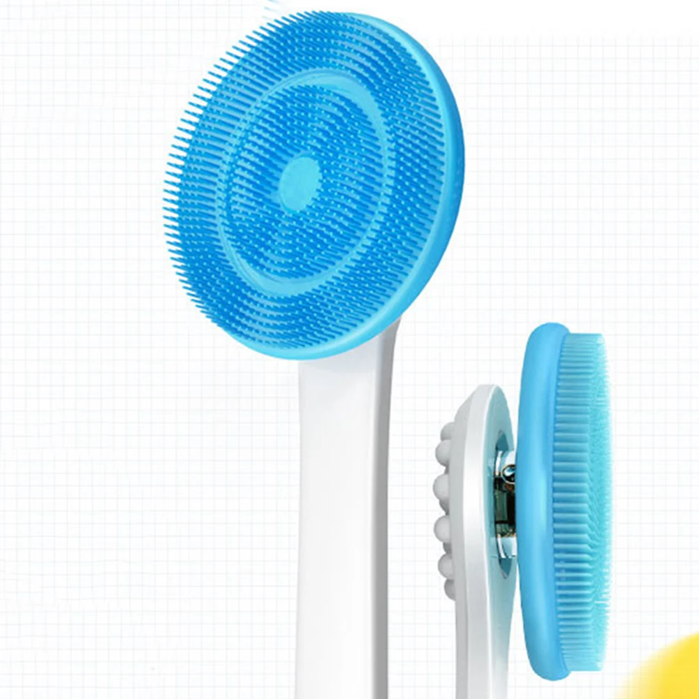 Exfoliating Body Massage Shower Brush Soft Bristle Long Handle Shower Bath Brush Back Scrubber Non-slip SPA Body Skin Care Tool