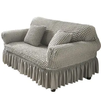 

Plaid Sofa Cover for Living Room Solid Sectional sofa slipcovers Elastic Couch Cover Home Decor sofa cushion cover