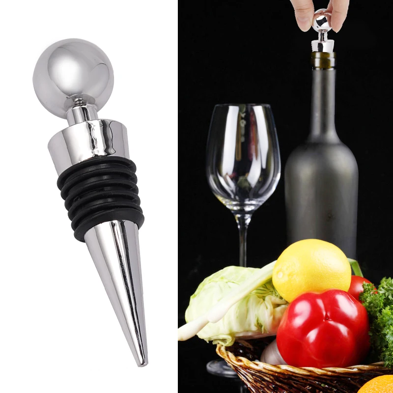 

New Bottle Stopper Wine Storage Twist Cap Plug Reusable Vacuum Sealed P31