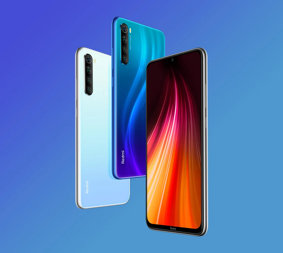 Мобильный телефон Xiaomi Redmi Note 8 глобальная версия 4 Гб 64 ГБ Восьмиядерный процессор