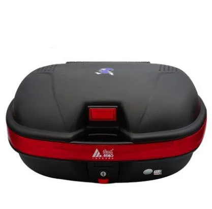 black Motorcycle box 928 Large Portable Toolbox Trunk Pedal Storage Box 35L High-grade PP Material CD50 Q02 G - Цвет: black
