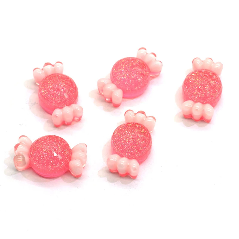 Happy Monkey, 10 шт., полимерные блестки, конфеты, слизи, добавки, амулеты, милый DIY набор, аксессуары, наполнитель для облачной прозрачной хрустящей слизи, глина