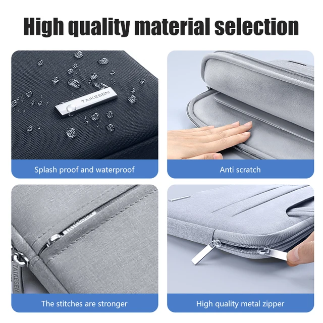 Laptop Bag 13.3 15.6 14 INCH Waterproof Notebook Case Sleeve For Macbook Air Pro 13 15 Computer Shoulder Handbag Briefcase Bag 3