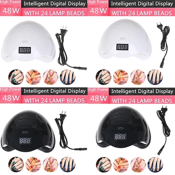 

Nail Dryer LCD Display 24 LED Dryer Nail Lamp UV LED Lamp for Curing Gel Polish Auto Sensing Lamp For Nails