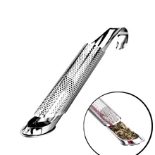 Ситечко для заварки чая из нержавеющей стали, дизайнерское металлическое ситечко для заварки, аксессуары для сита