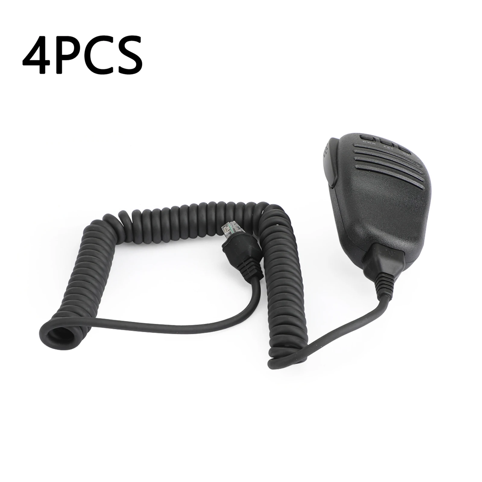 Artudatech 4Pcs Microfono Per Microfono Con Altoparlante Portatile Per Yaesu Ft817 Ft857 Ft891 Ft991 Ft450