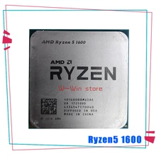 Amd ryzen 5 1600 r5 1600 r5 pro 1600 3.2 ghz seis-núcleo doze-linha 65w processador central yd1600bbm6iae yd160bbbm6iae soquete am4
