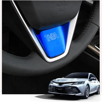 

Car Styling Steering Wheel Decoration For Toyota Camry 2017 2018 Interior Accessories