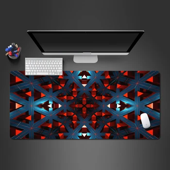 

Hot Selling Abstract Red Art Mouse Pad Popular Advanced Rubber Mouse Pad Washed Wholesale High Quality HD Print Cool Large Mats