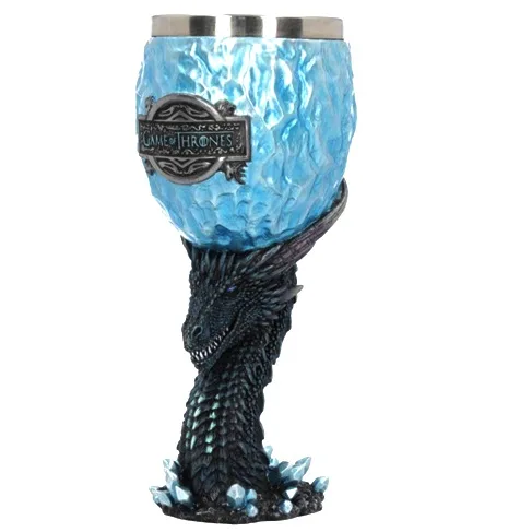 

Export America Game of Thrones of Game Glass Bar Creative 3D Carving Beer Steins Beverage Goblet