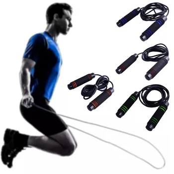 

2M Skipping Jump Rope Adjustable Sports Lose Weight Exercise Gym Crossfit Fitness Equipment