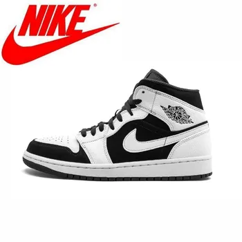 

Nike Air Jordan 1 Men Basketball Shoes breathable Lightweight Outdoor Sports Sneakers New Arrival #554724-113/BQ6931-007