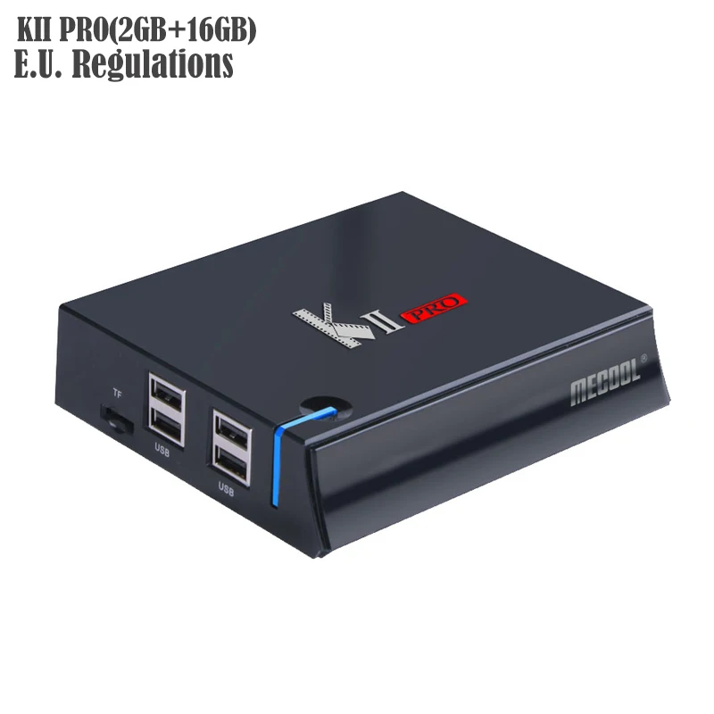 MECOOL KII Pro DVB T2+ S2 Android 7,1 Smart tv Box S905D четырехъядерный 2 Гб 16 Гб 4K медиаплеер 2,4G+ 5G двойной Wifi BT4.0 KI KII PRO