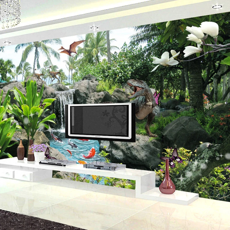 Custom-Photo-Wall-Paper-3D-Park-Landscape-Dinosaur-Background-Wall-Decor-Painting-Living-Room-Sofa-TV (1)