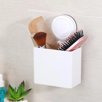 

Bathroom Toothbrush Box Rack Wall Mount Holder Organizer Pocket Bathroom Shelves Corner Shower Shelf 2020 New