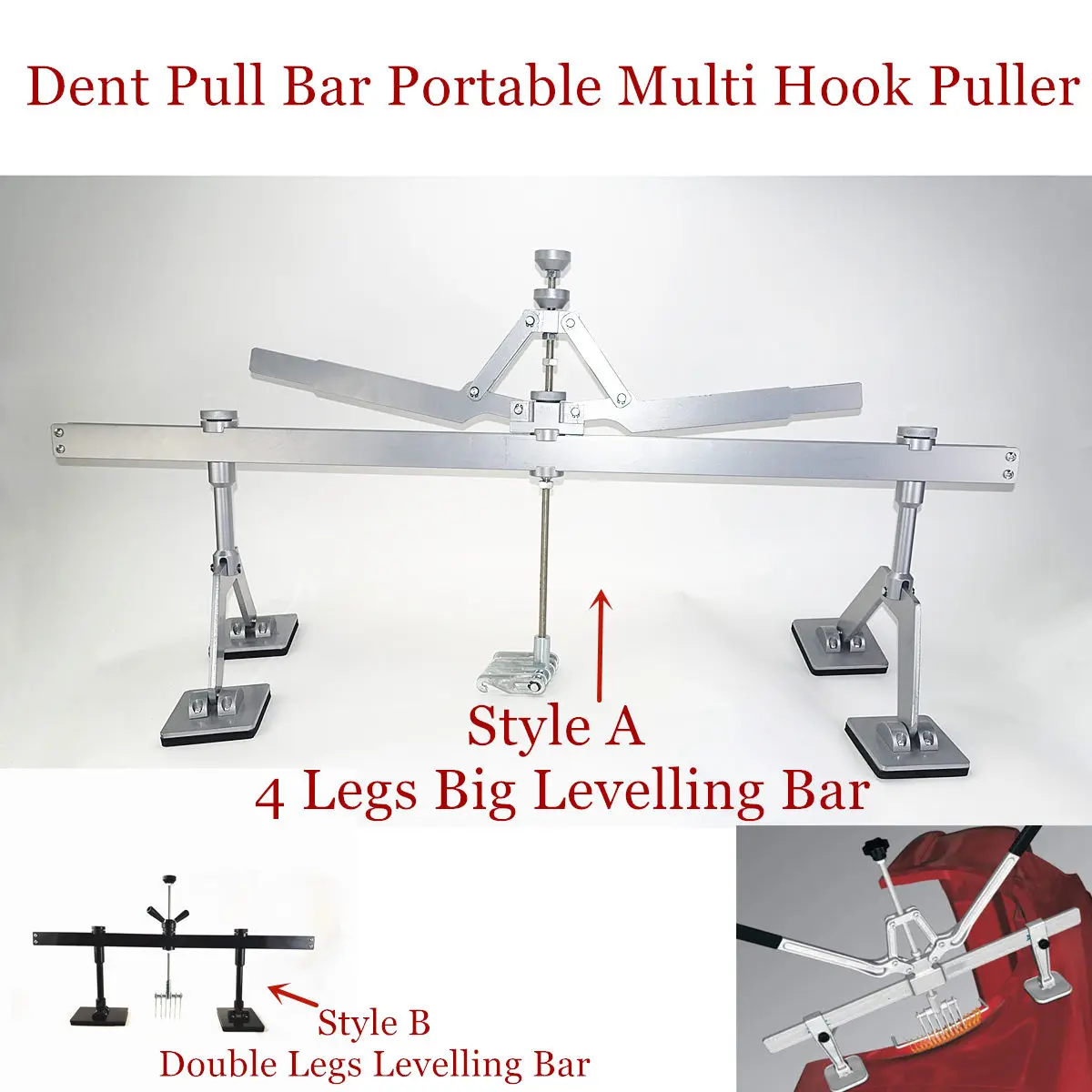 Вытяжной стержень для вмятин портативный мульти крючок большой Выравнивающий