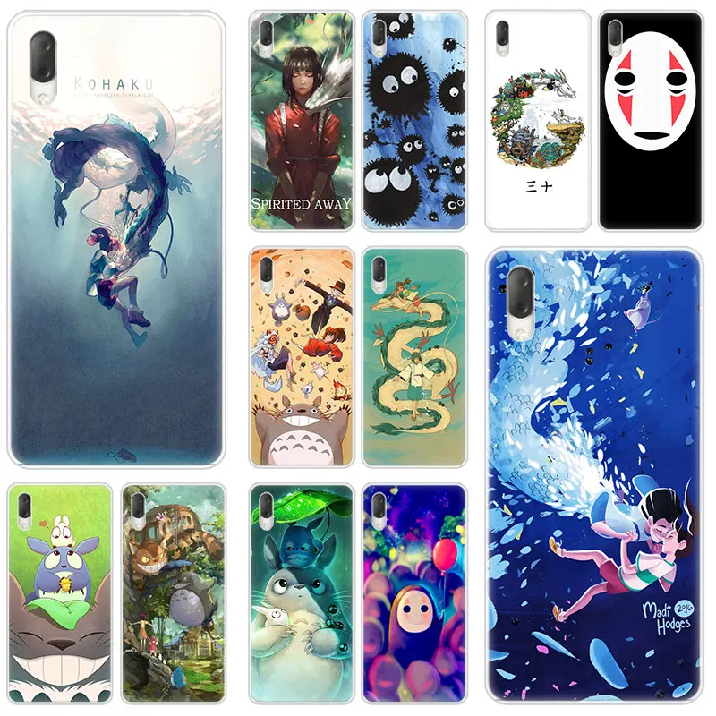 Studio Ghibli Аниме жесткий чехол для Sony Xperia L1 L2 L3 X XA XA1 XA2 XA3 ультра 10 плюс E5 XZ XZ1 XZ2 компактный XZ3 XZ5 2 20 крышка