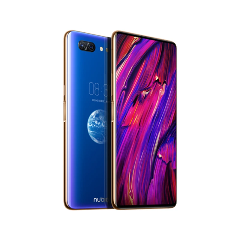 Zte Nubia X мобильного телефона 6 Гб 64 Гб Snapdragon 845 Octa Core 6,26+ 5,1 inch двойной Экран 16+ 24 Мп Камера 3800 мА/ч, отпечаток пальца