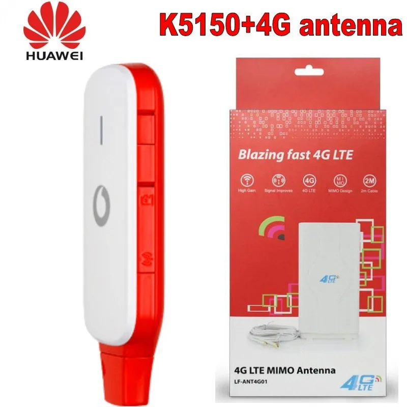 Huawei K5150 Карманный модем 4G LTE/3g/WCDMA разблокированный плюс антенна