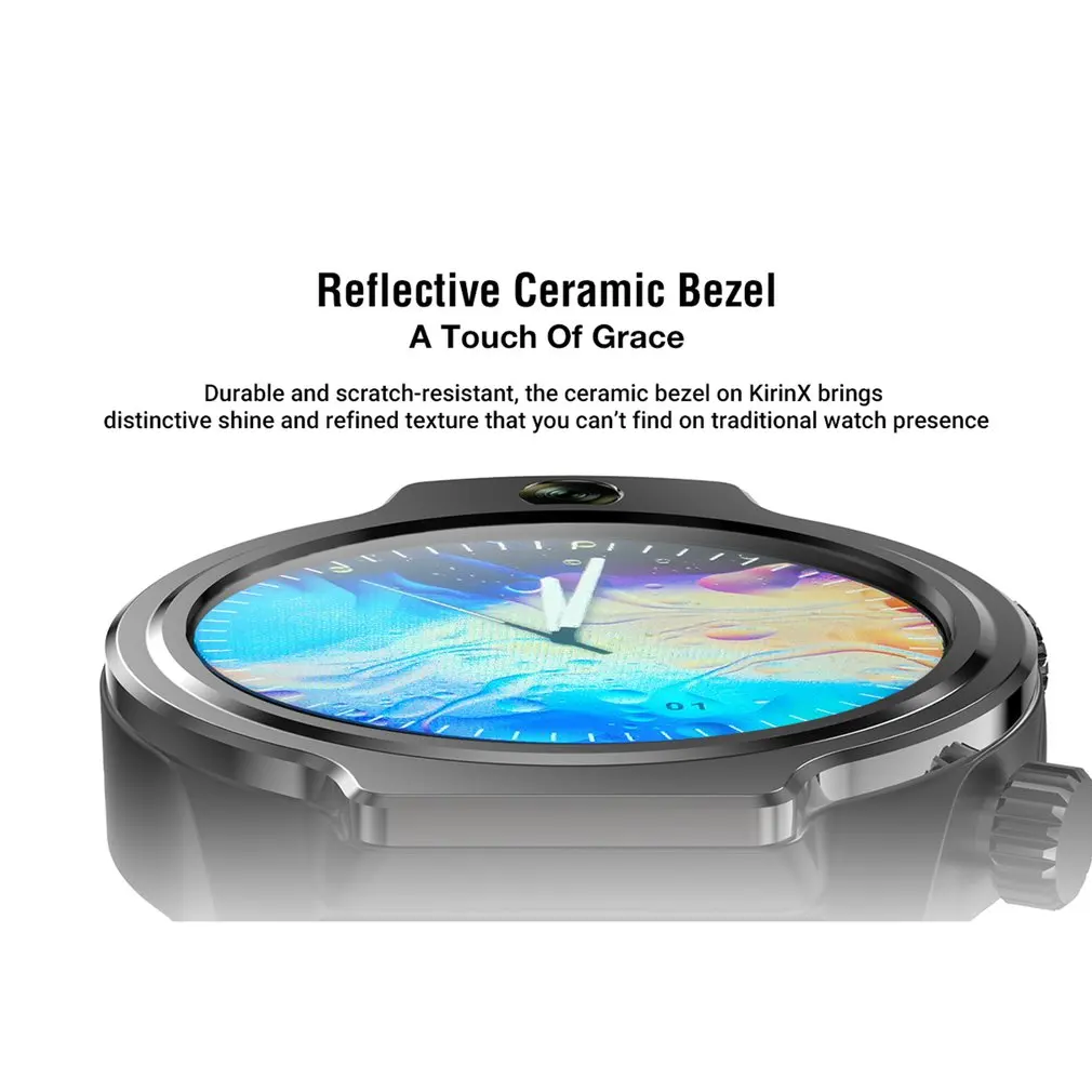 US $223.81 CKYRIN Ip68 Waterproof Smart Watch Face Recognition Video High Definition Conversation Camera Smart Phone Watch For Kirinx