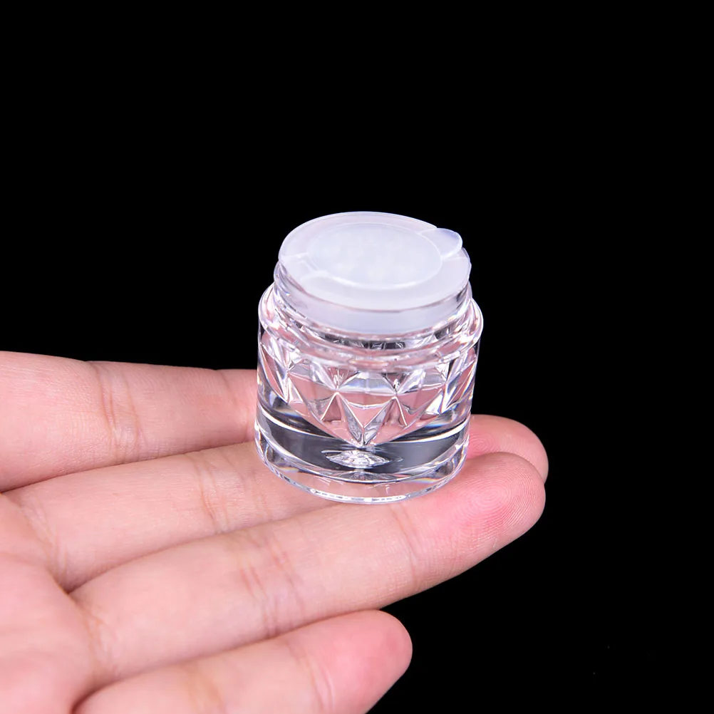 Wyczyść Empry kosmetyczne przesiewacz sypki proszek słoiki 1 sztuk pojemnik przykręcana pokrywa DIY butelka na narzędzia do makijażu 3 style