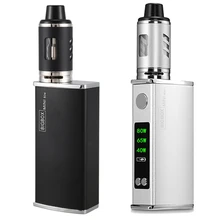 2 шт электронная сигарета 80 Вт регулируемый Vape Mod Box Kit 2200Mah 0.3Ohm 3 мл бак электронная сигарета большой дым атомайзер вейпер(черный и