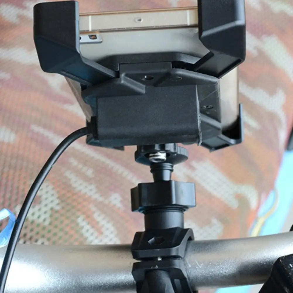 Держатель телефона мотоцикла кронштейн с USB зарядное устройство для Электрический автомобильный Мобильный держатель для телефона во время зарядки Держатель для навигатора