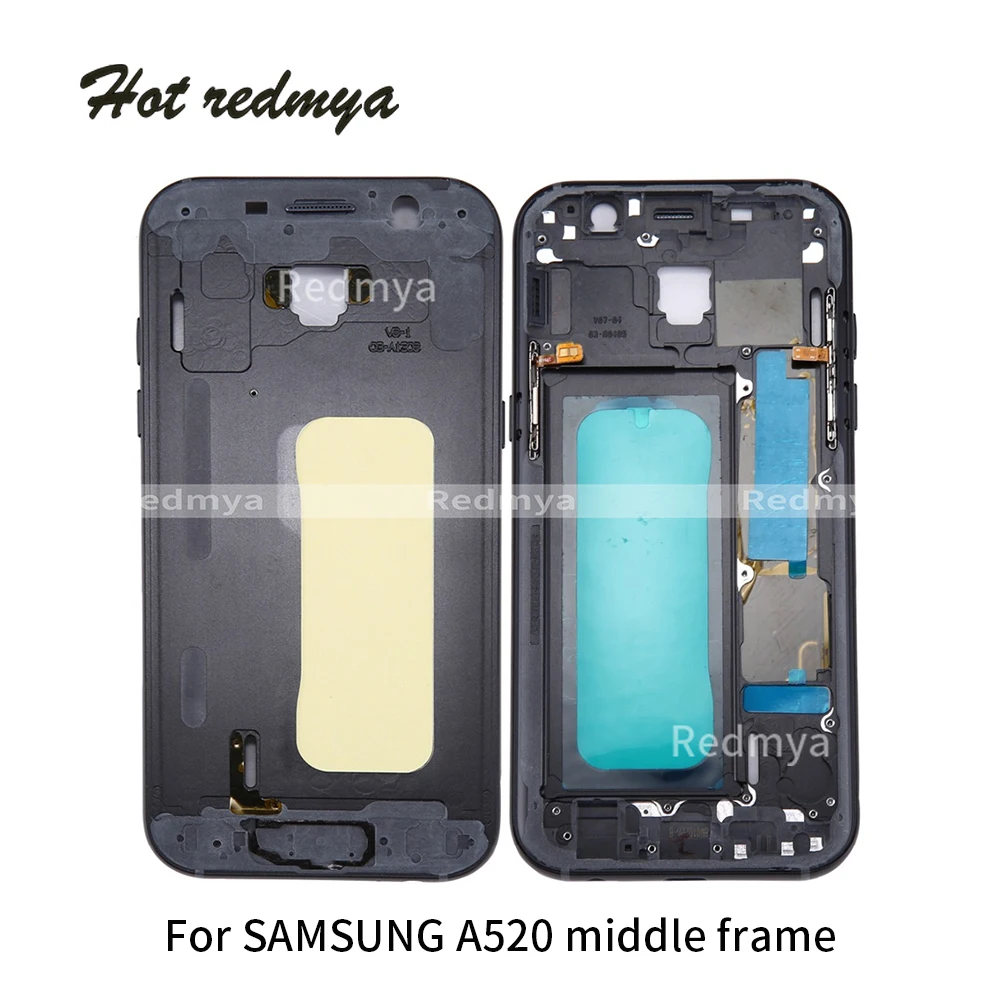 Задняя крышка для батареи A5 с полным корпусом для Samsung Galaxy A5 A520 A520F+ передняя средняя рамка+ Инструменты