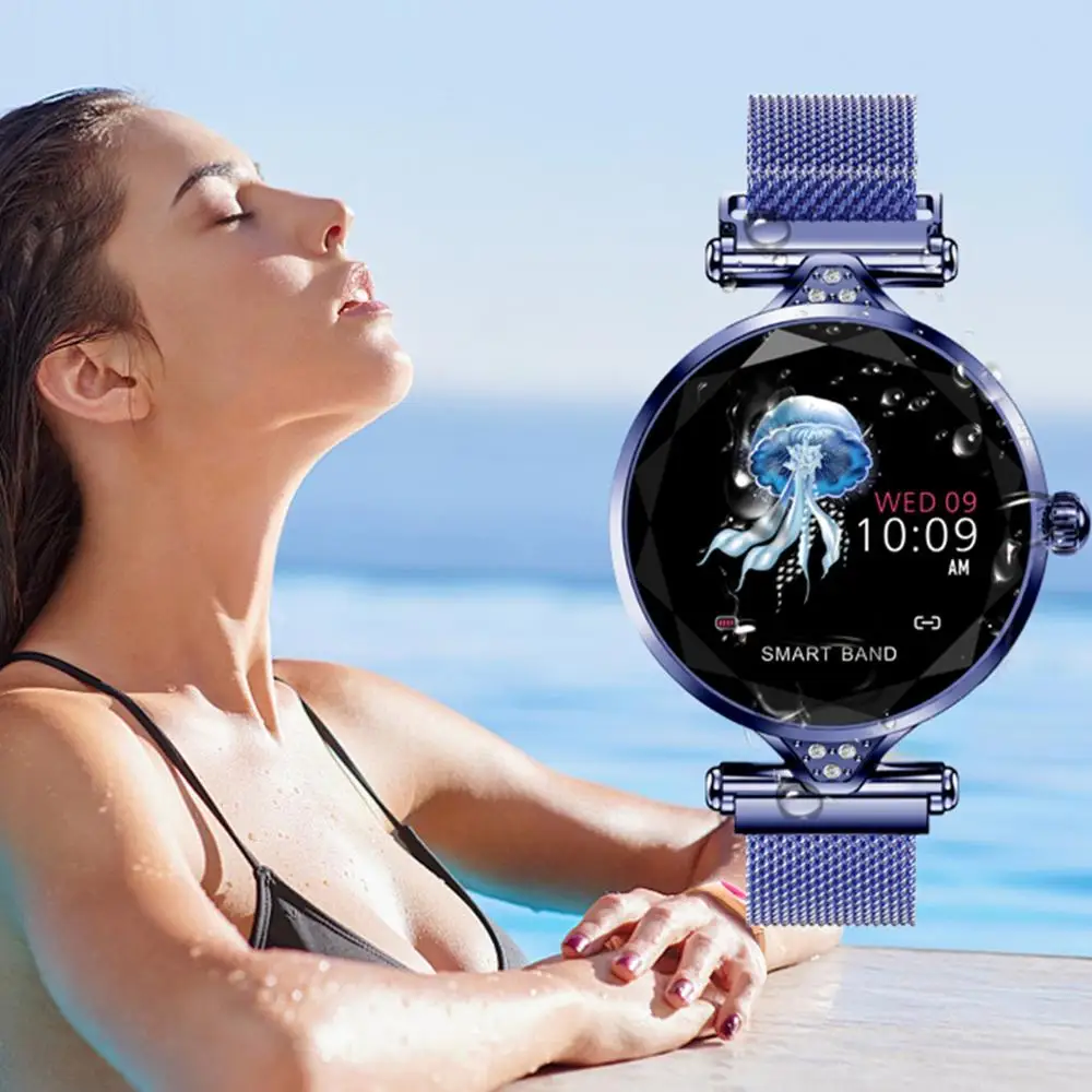 Women H1 Smart Watch Heart Rate Band Monitor Fitness Bracelet Sport Activity Tracker Smartwatch lady Smart Watch PK B57 Bracelet