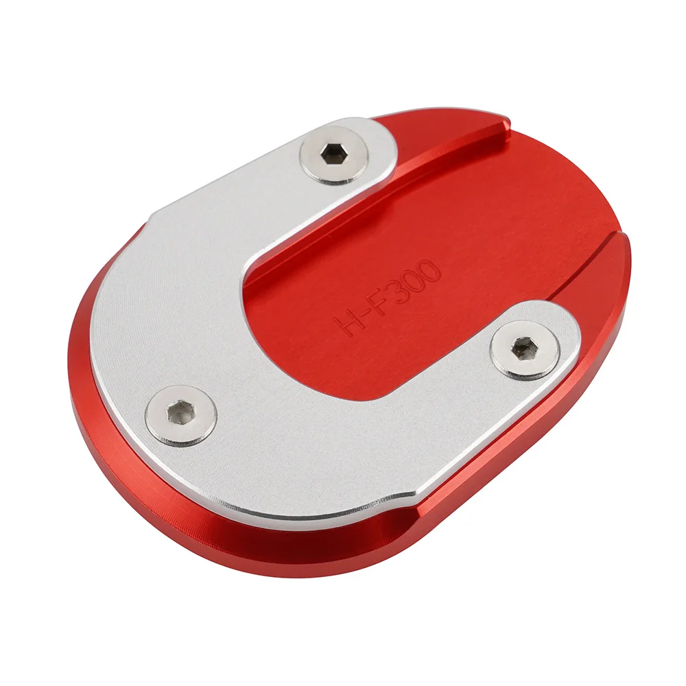 Kickstand боковая стойка пластины расширение для Yamaha FJR1300 FJR 1300 2001- 2013 2012 2011 2010 2009 - Цвет: Красный