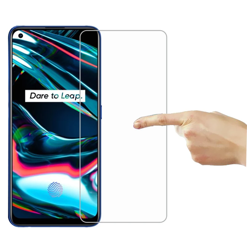 2 шт. закаленное стекло для OPPO Realme 7 Pro RMX2170 защита экрана 9D Защитная стеклянная