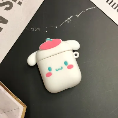 Диско Мягкий силиконовый чехол для Apple Airpods с объемным изображением милого мультяшного Микки и Минни, беспроводные Bluetooth игрушечные наушники, чехол - Цвет: Диско
