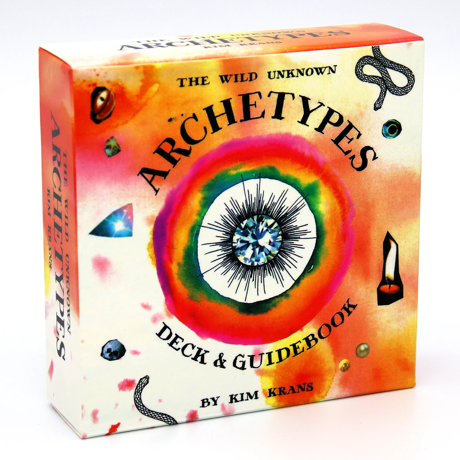 The Wild Unknown Archetypes Deck Kim Krans 78 Великолепные Круглые карты с изображением ораклов