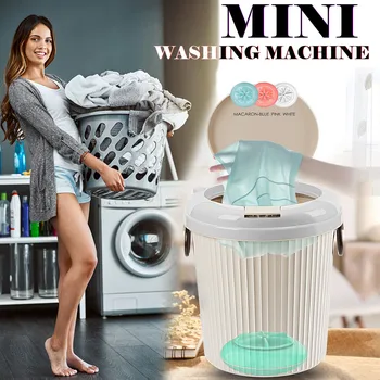 

8L Bucket Washing Machine Portable Turbine Washer USB Laundry Cleaner Energy-saving & Safety indepdent washing machine