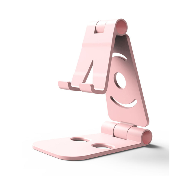 Mini Mobile Phone Holder Foldable Desk Stand Holder 4 Degrees Adjustable Universal for iPhone Andorid Phone