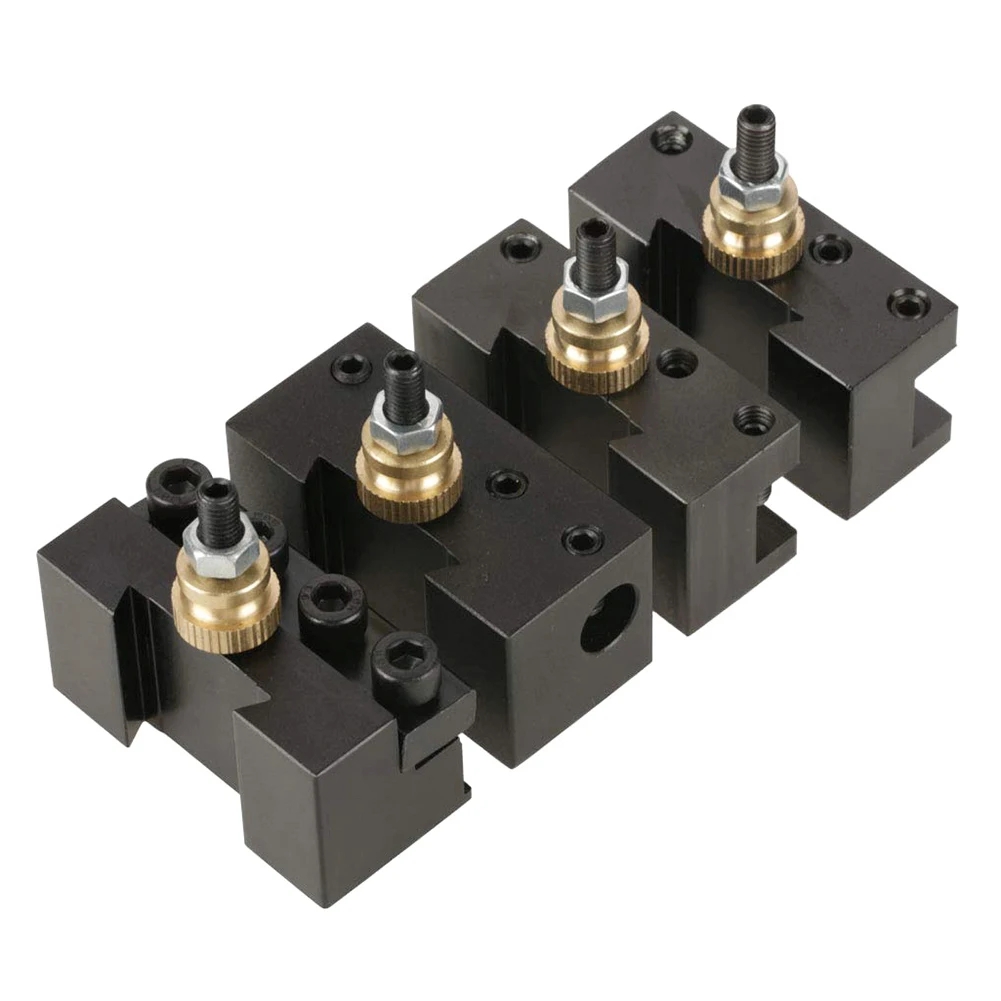 Mini Quick Change Tool Post Holder Boring Turning Facing Holder Kit Set