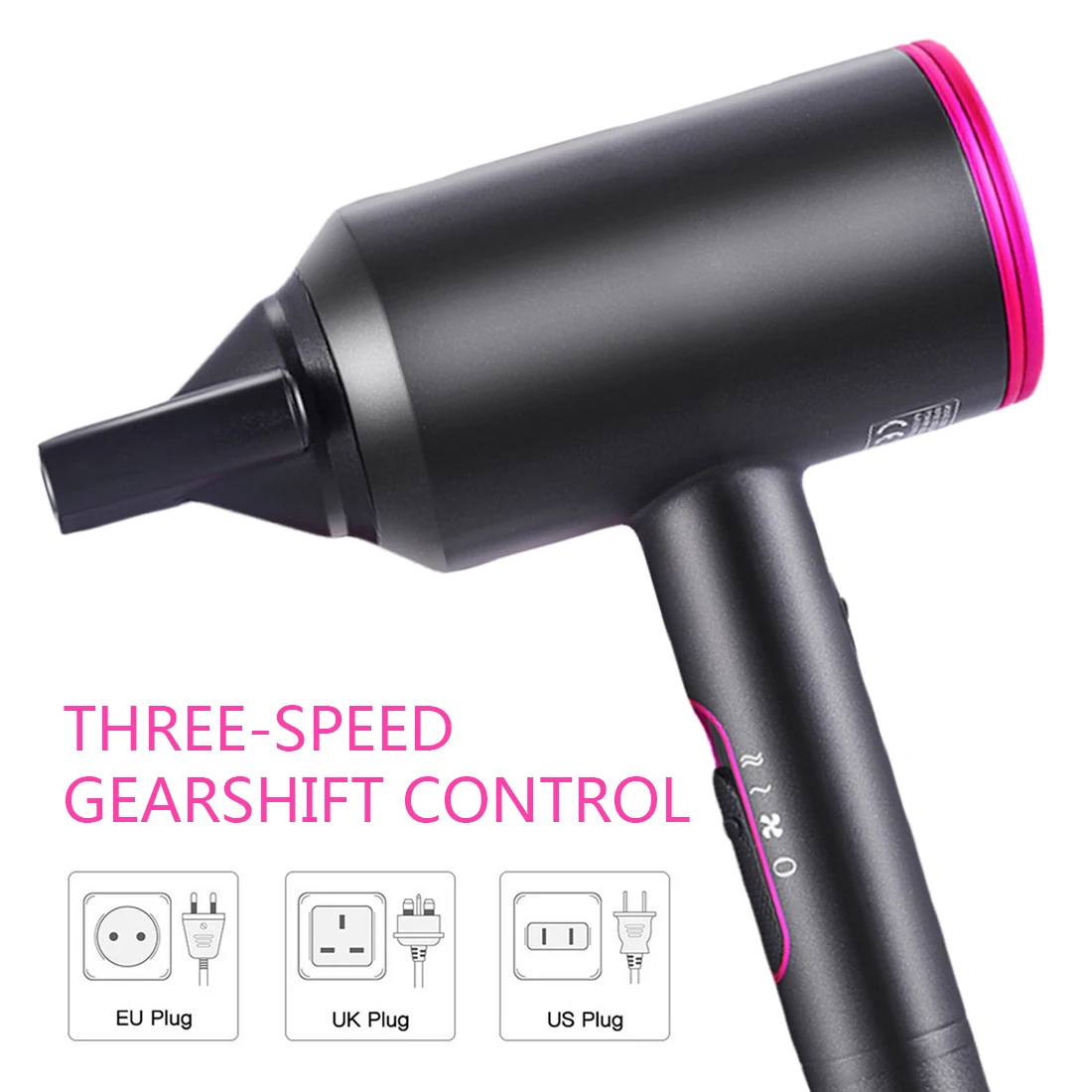 

Original Anion Hair Dryer Professional 2000W Dryer Hair Air Outlet Anti-Hot Innovative Diversion Design Electric Hair dryer