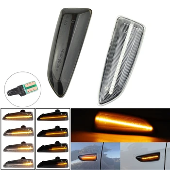 

Sequential Dynamic LED Turn Signal Side Marker Light For Buick Regal Opel Zafira C Astra J K Grandland X Crossland X Insignia B